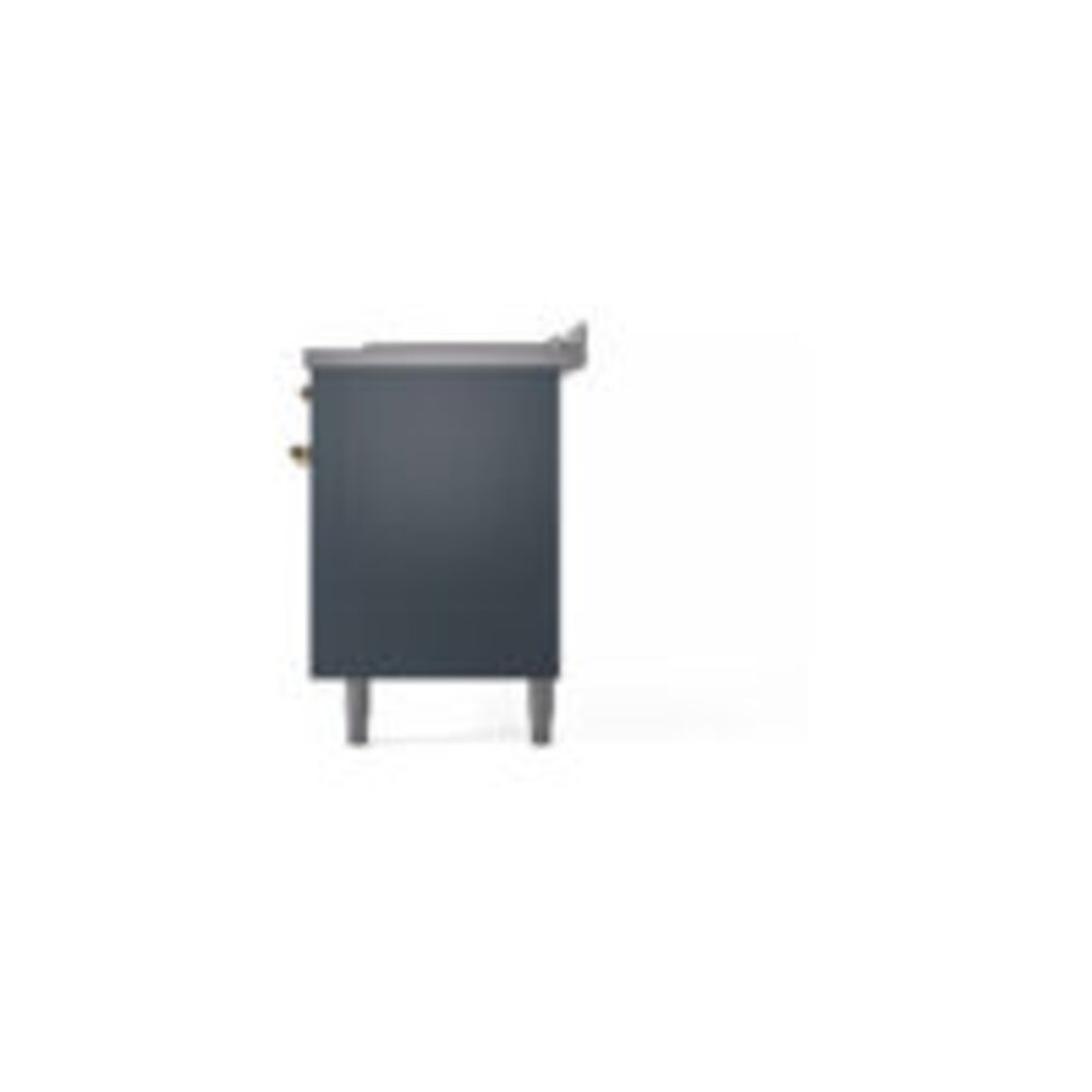 ILVE UP60FSNMPBGGLP Nostalgie II 60" Dual Fuel Range, right side view