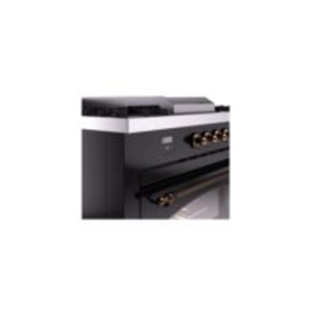 ILVE UP60FSNMPBKBLP Nostalgie II 60" Dual Fuel Range, details