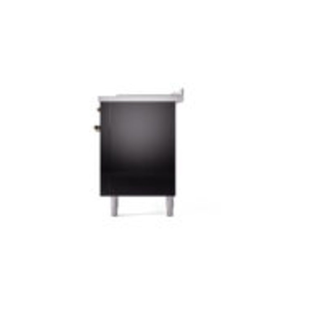 ILVE UP60FSNMPBKBLP Nostalgie II 60" Dual Fuel Range, right side view