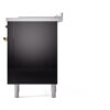 ILVE UP60FSNMPBKGLP Nostalgie II 60" Dual Fuel Range, right side view