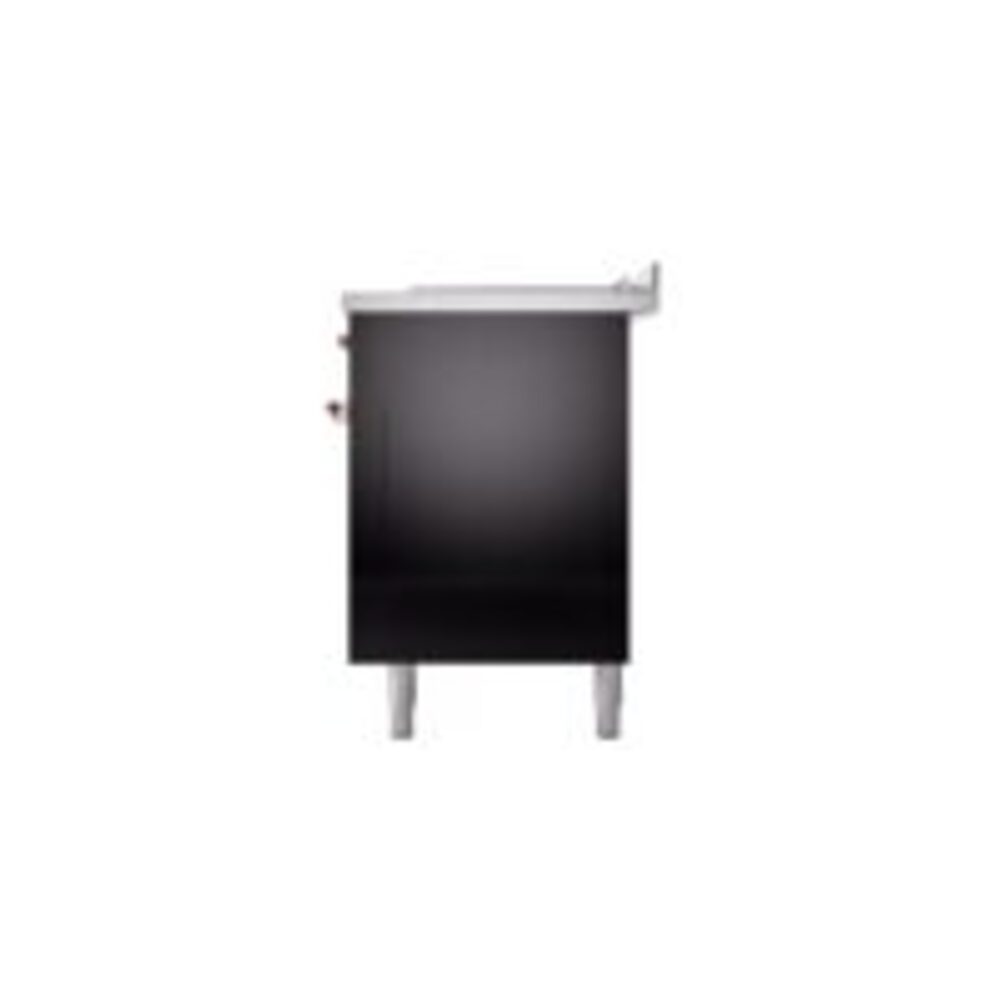 ILVE UP60FSNMPBKPLP Nostalgie II 60" Dual Fuel Range, right side view