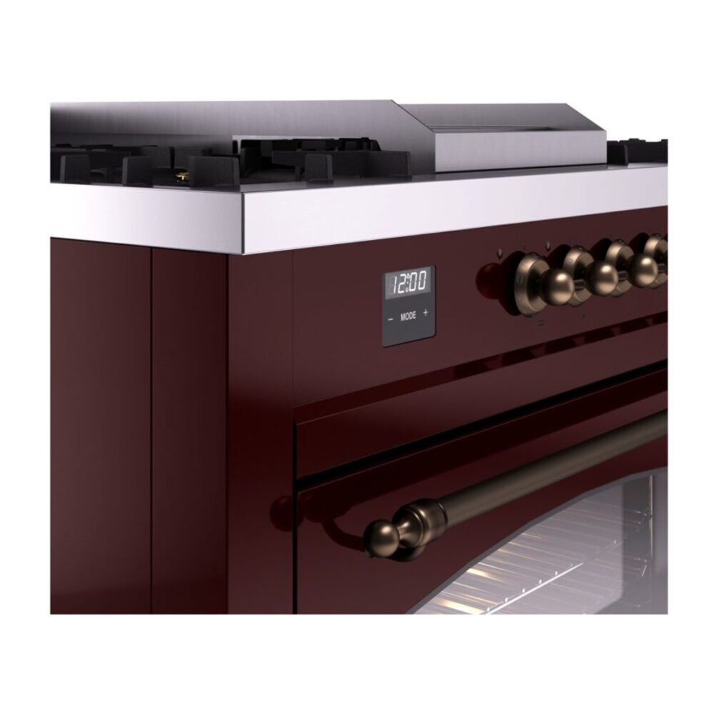 ILVE UP60FSNMPBUBLP Nostalgie II 60" Dual Fuel Range, details