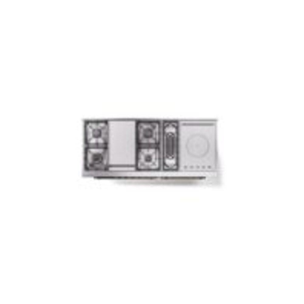 ILVE UP60FSNMPBUBLP Nostalgie II 60" Dual Fuel Range, top view
