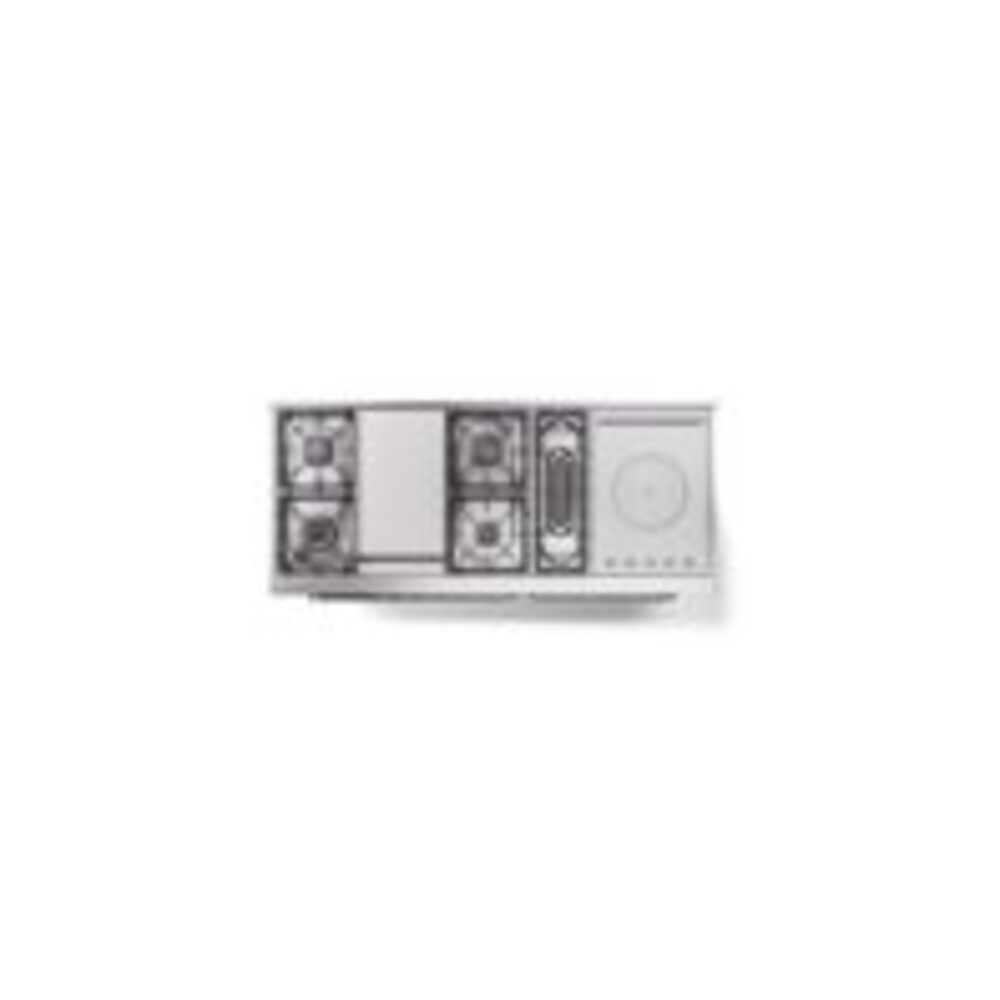 ILVE UP60FSNMPBUC Nostalgie II 60" Dual Fuel Range, top view