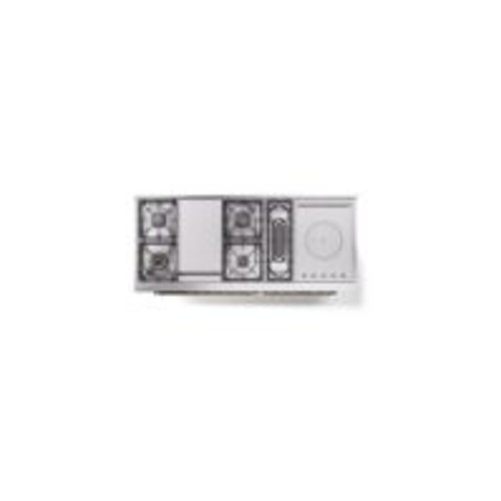 ILVE UP60FSNMPBUGLP Nostalgie II 60" Dual Fuel Range, top view