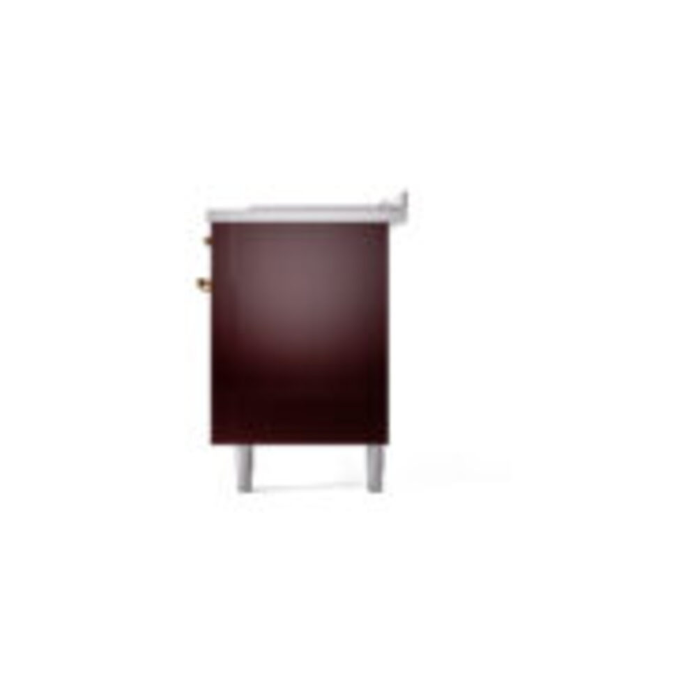 ILVE UP60FSNMPBUG Nostalgie II 60" Dual Fuel Range, right side view
