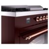 ILVE UP60FSNMPBUP Nostalgie II 60" Dual Fuel Range, details