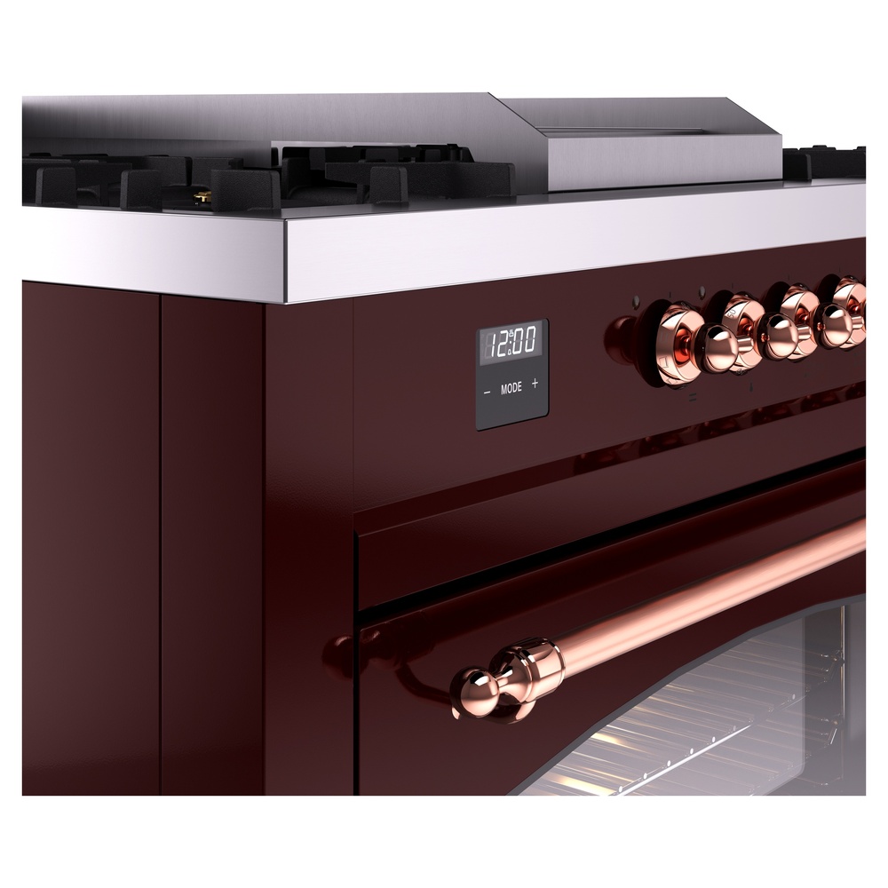 ILVE UP60FSNMPBUP Nostalgie II 60" Dual Fuel Range, details
