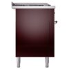 ILVE UP60FSNMPBUP Nostalgie II 60" Dual Fuel Range, left side view