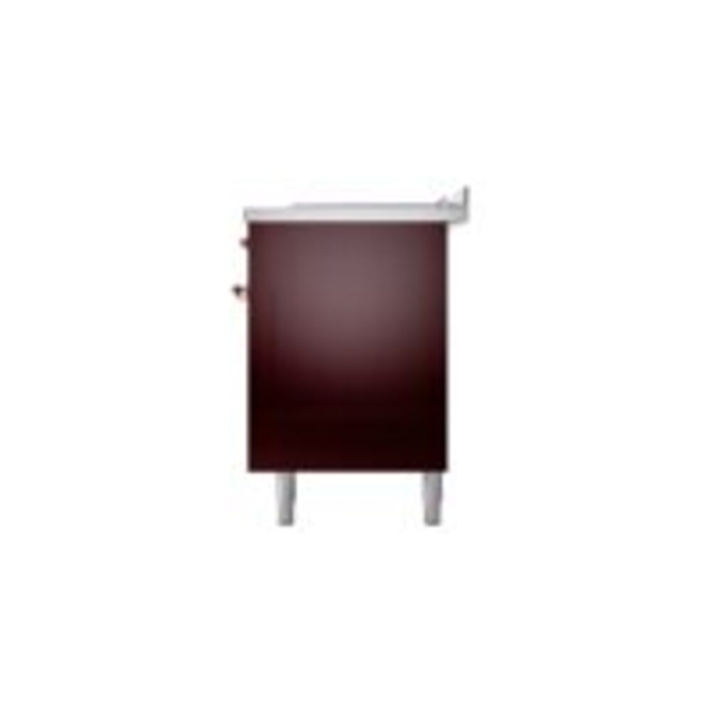 ILVE UP60FSNMPBUP Nostalgie II 60" Dual Fuel Range, right side view