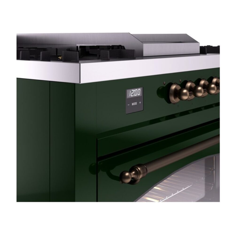 ILVE UP60FSNMPEGBLP Nostalgie II 60" Dual Fuel Range, details