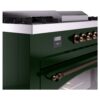ILVE UP60FSNMPEGBLP Nostalgie II 60" Dual Fuel Range, details