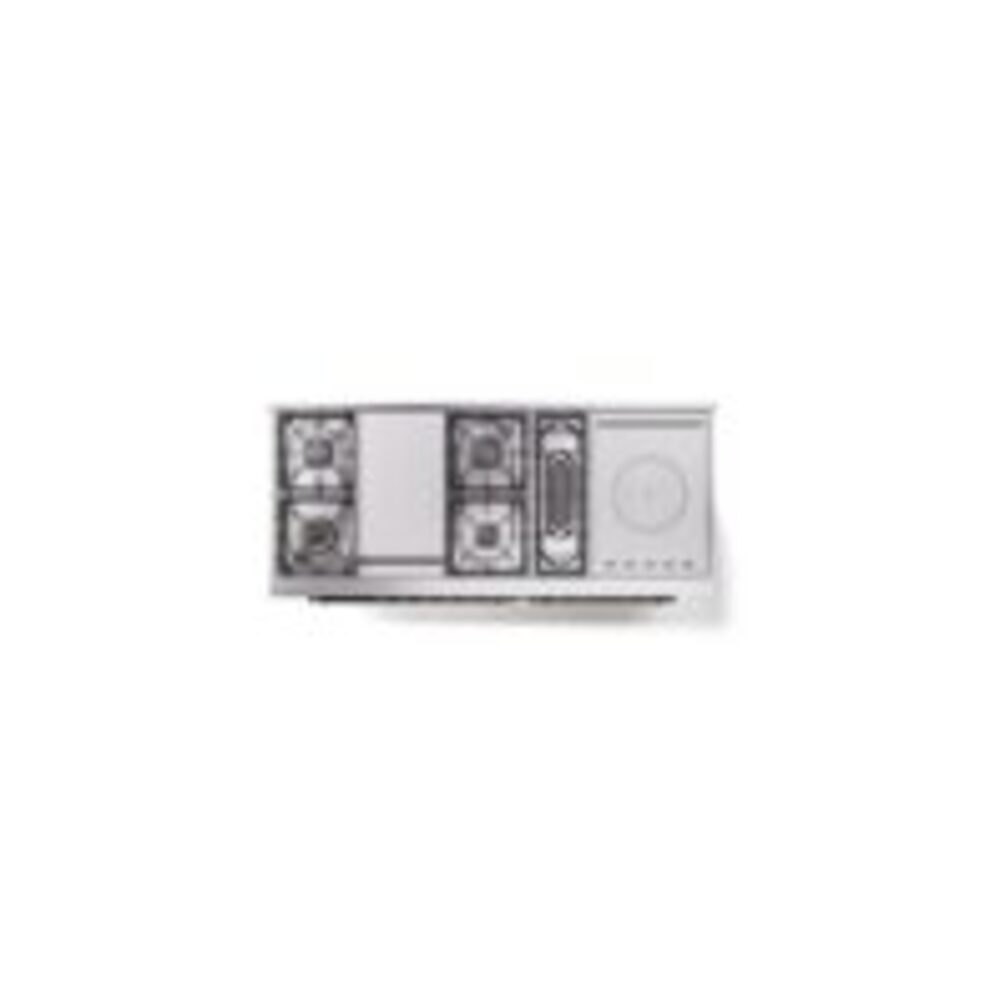 ILVE UP60FSNMPEGBLP Nostalgie II 60" Dual Fuel Range, top view