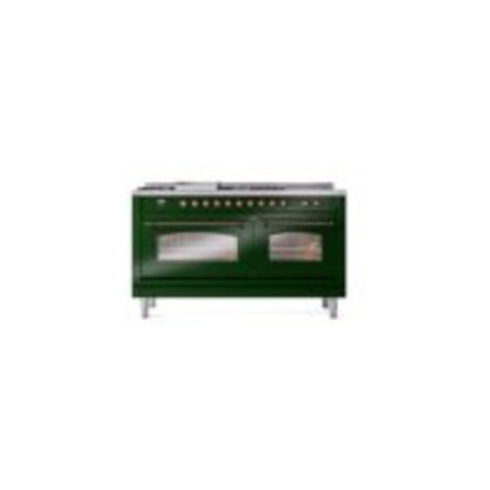 ILVE UP60FSNMPEGB Nostalgie II 60" Dual Fuel Range, front view