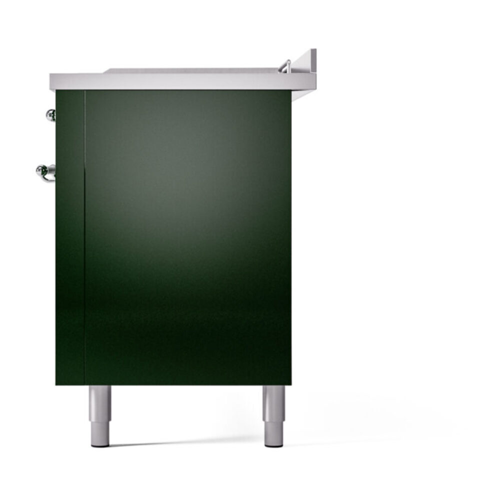 ILVE UP60FSNMPEGCLP Nostalgie II 60" Dual Fuel Range, right side view