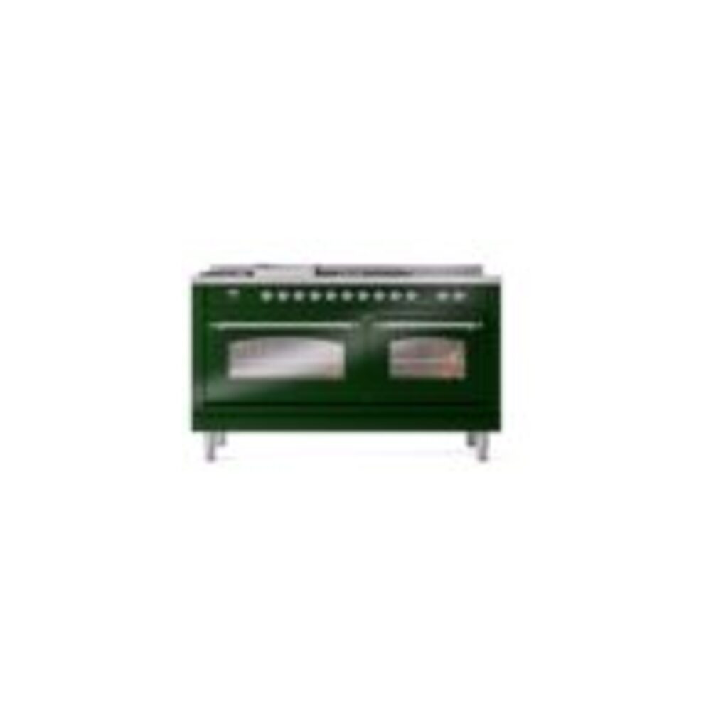 ILVE UP60FSNMPEGC Nostalgie II 60" Dual Fuel Range, front view