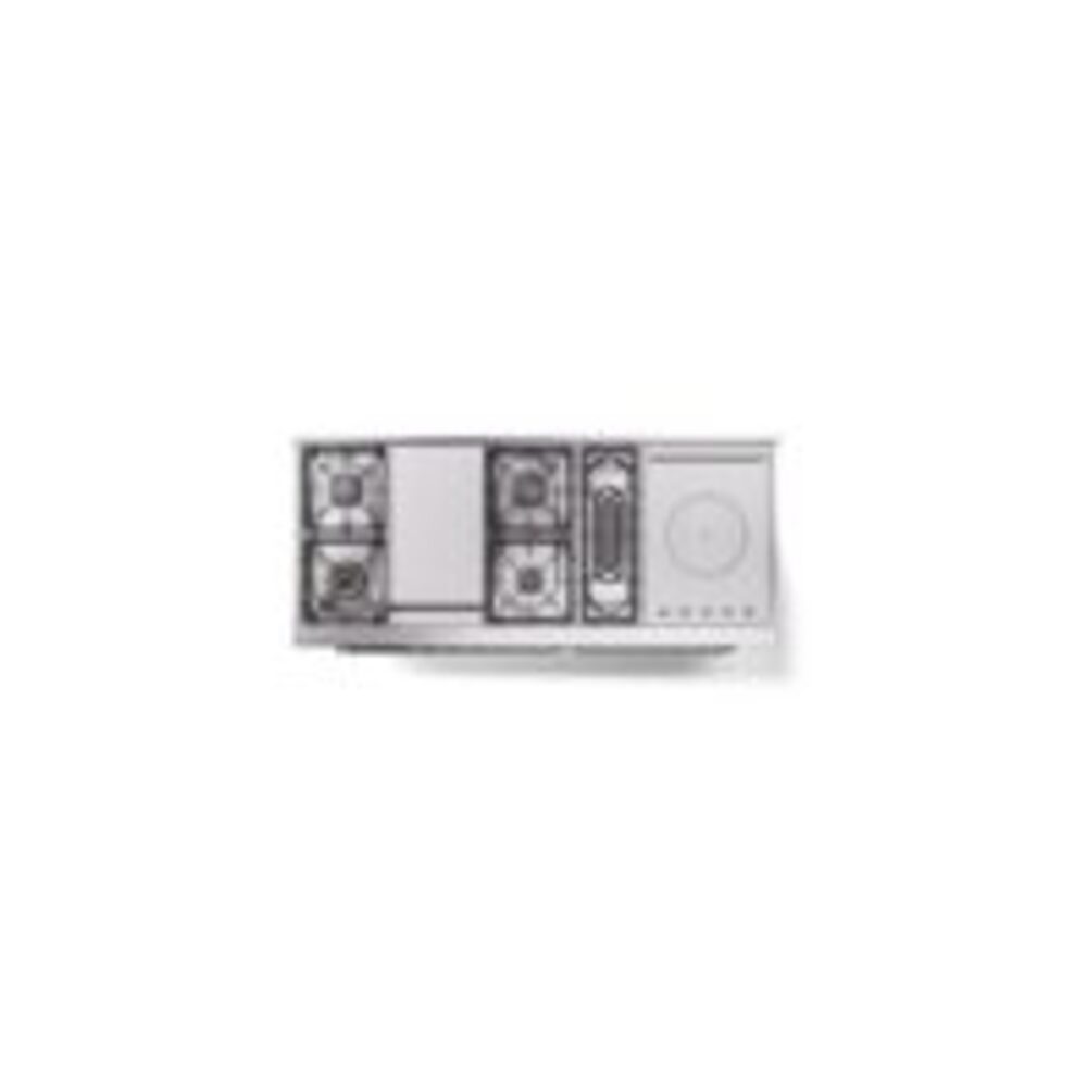 ILVE UP60FSNMPEGC Nostalgie II 60" Dual Fuel Range, top view