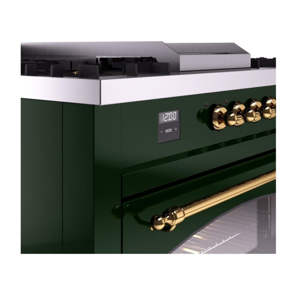 ILVE UP60FSNMPEGGLP Nostalgie II 60" Dual Fuel Range, details