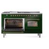 ILVE UP60FSNMPEGG Nostalgie II 60" Dual Fuel Range, main oven door opened