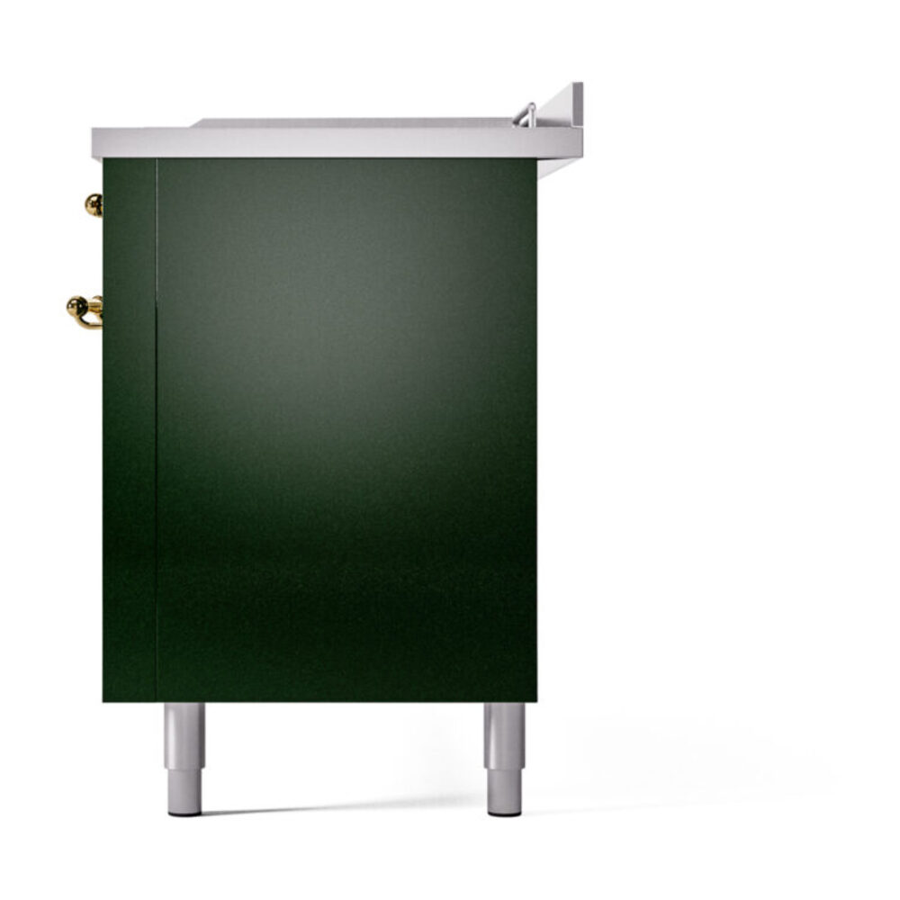 ILVE UP60FSNMPEGG Nostalgie II 60" Dual Fuel Range, right side view
