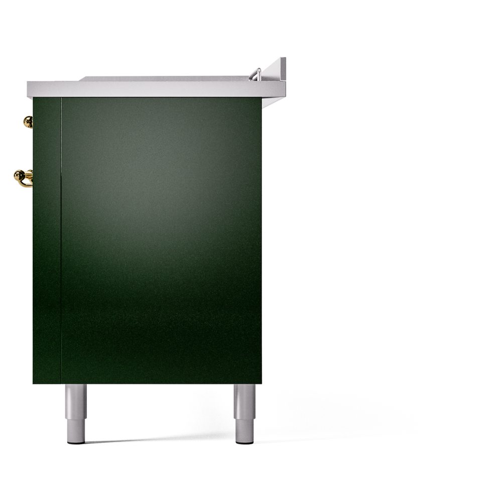 ILVE UP60FSNMPEGG Nostalgie II 60" Dual Fuel Range, right side view