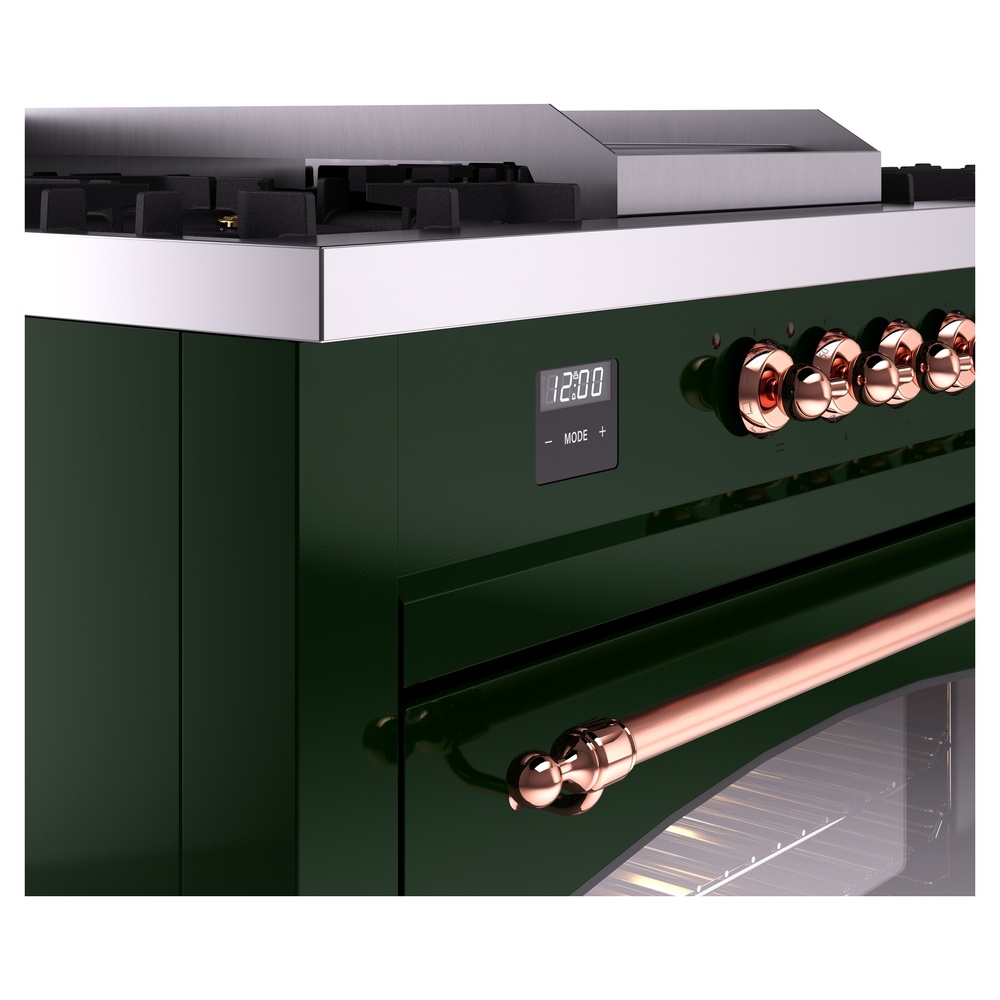 ILVE UP60FSNMPEGPLP Nostalgie II 60" Dual Fuel Range, details