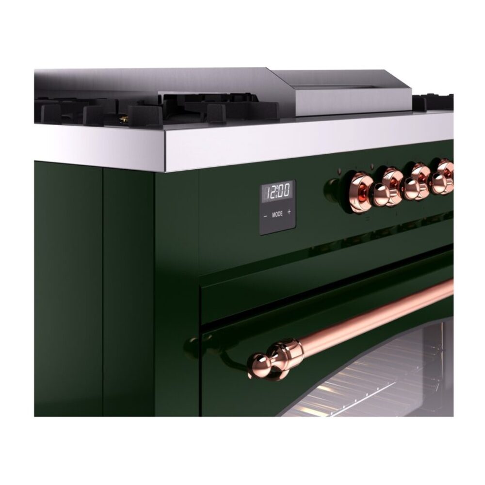 ILVE UP60FSNMPEGP Nostalgie II 60" Dual Fuel Range, details