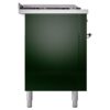 ILVE UP60FSNMPEGP Nostalgie II 60" Dual Fuel Range, left side view
