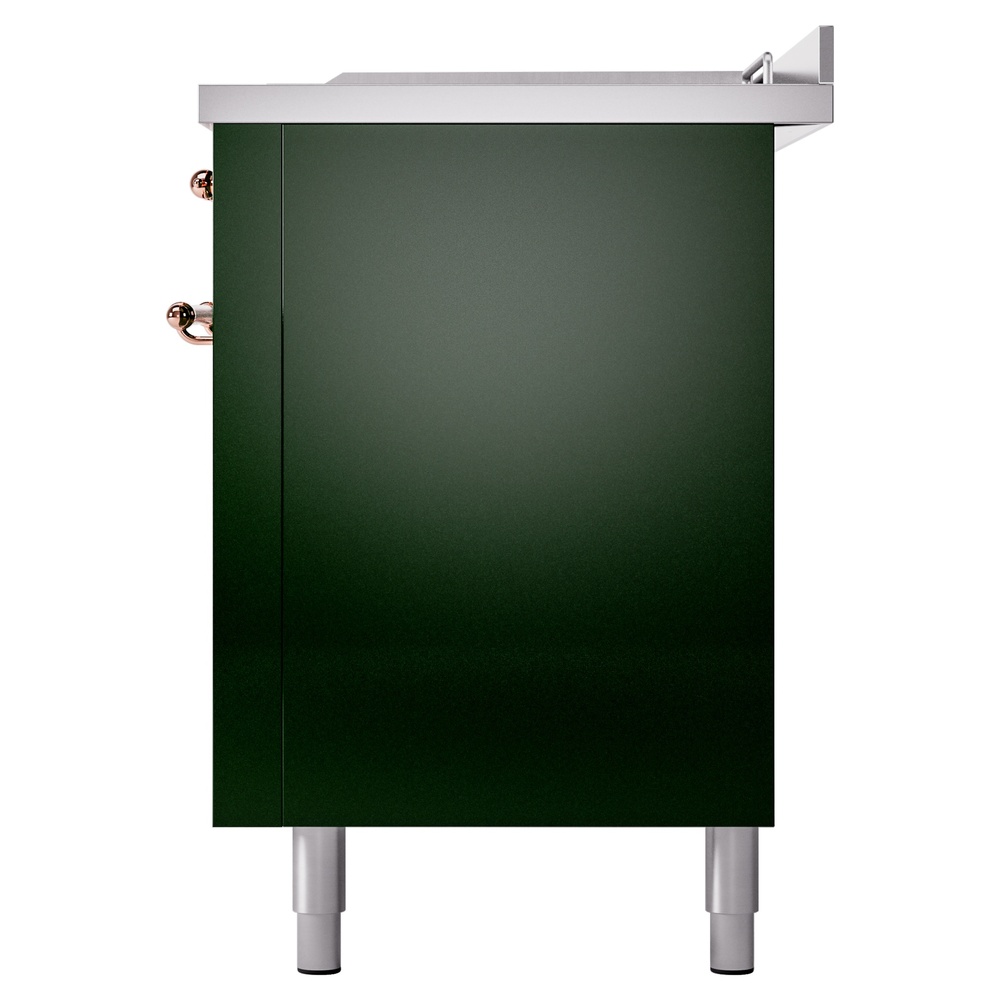 ILVE UP60FSNMPEGP Nostalgie II 60" Dual Fuel Range, right side view