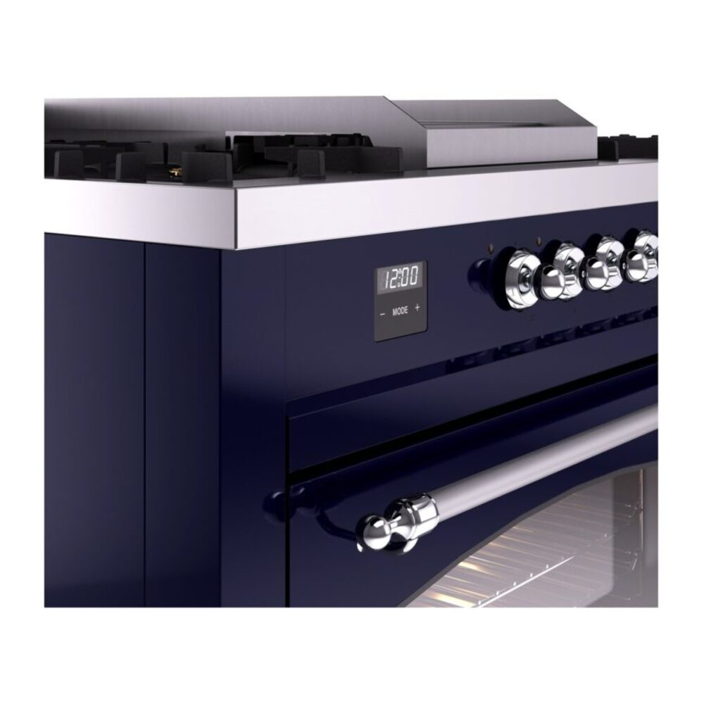 ILVE UP60FSNMPMBC Nostalgie II 60" Dual Fuel Range, details