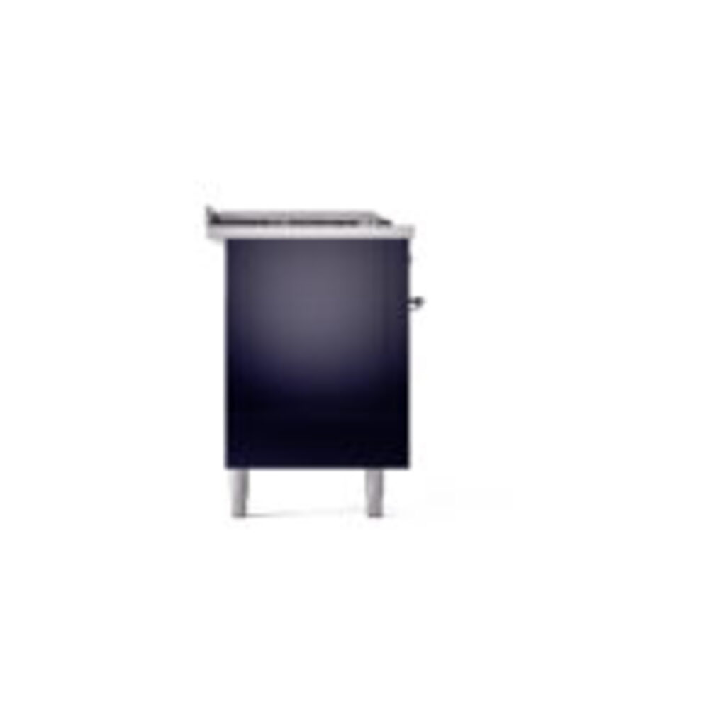 ILVE UP60FSNMPMBC Nostalgie II 60" Dual Fuel Range, left side view