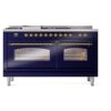 ILVE UP60FSNMPMBG Nostalgie II 60" Dual Fuel Range, front view