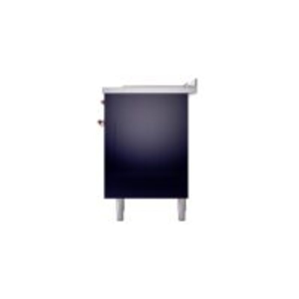 ILVE UP60FSNMPMBPLP Nostalgie II 60" Dual Fuel Range, right side view