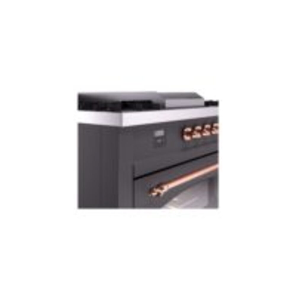 ILVE UP60FSNMPMGPLP Nostalgie II 60" Dual Fuel Range, details