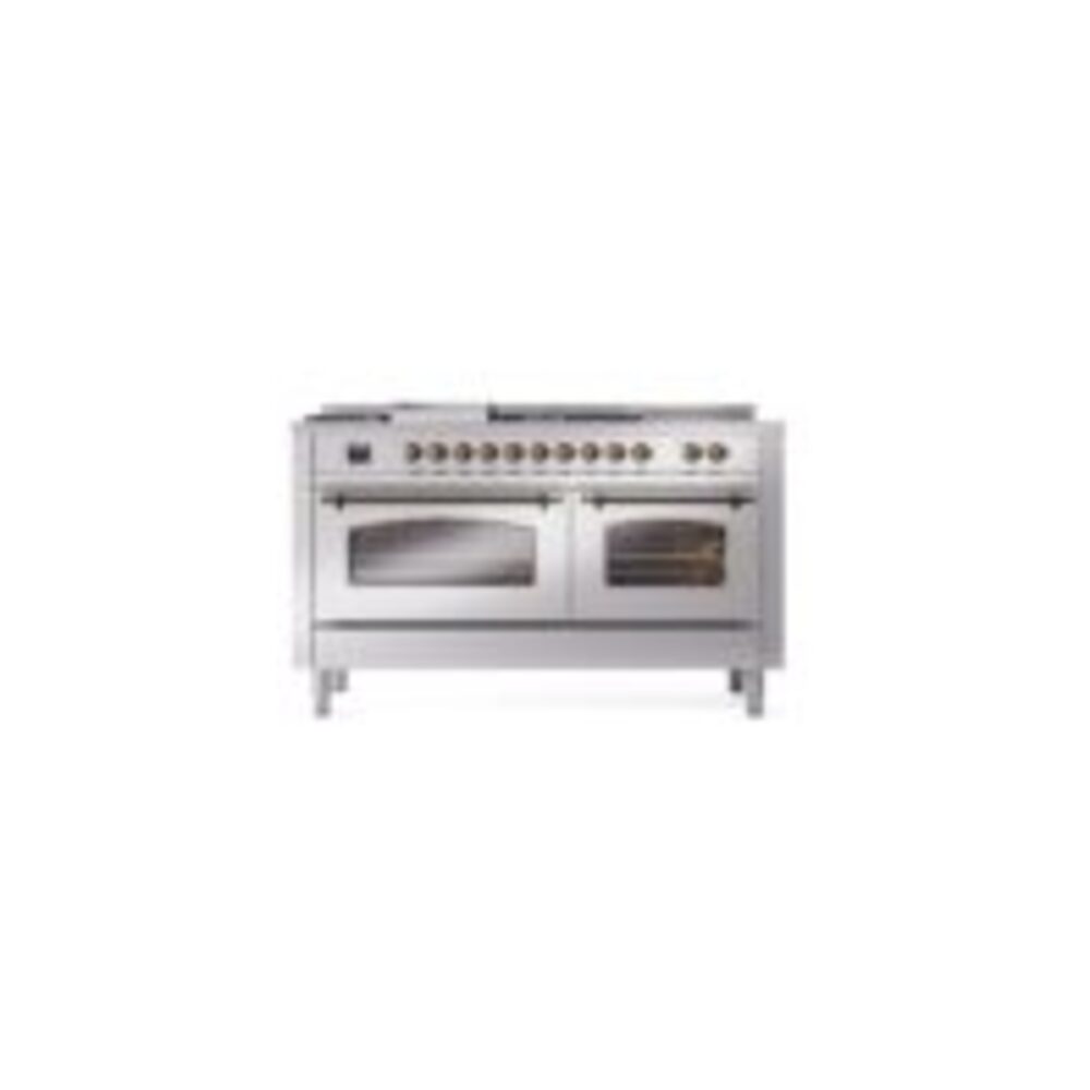 ILVE UP60FSNMPSSB Nostalgie II 60" Dual Fuel Range, front view