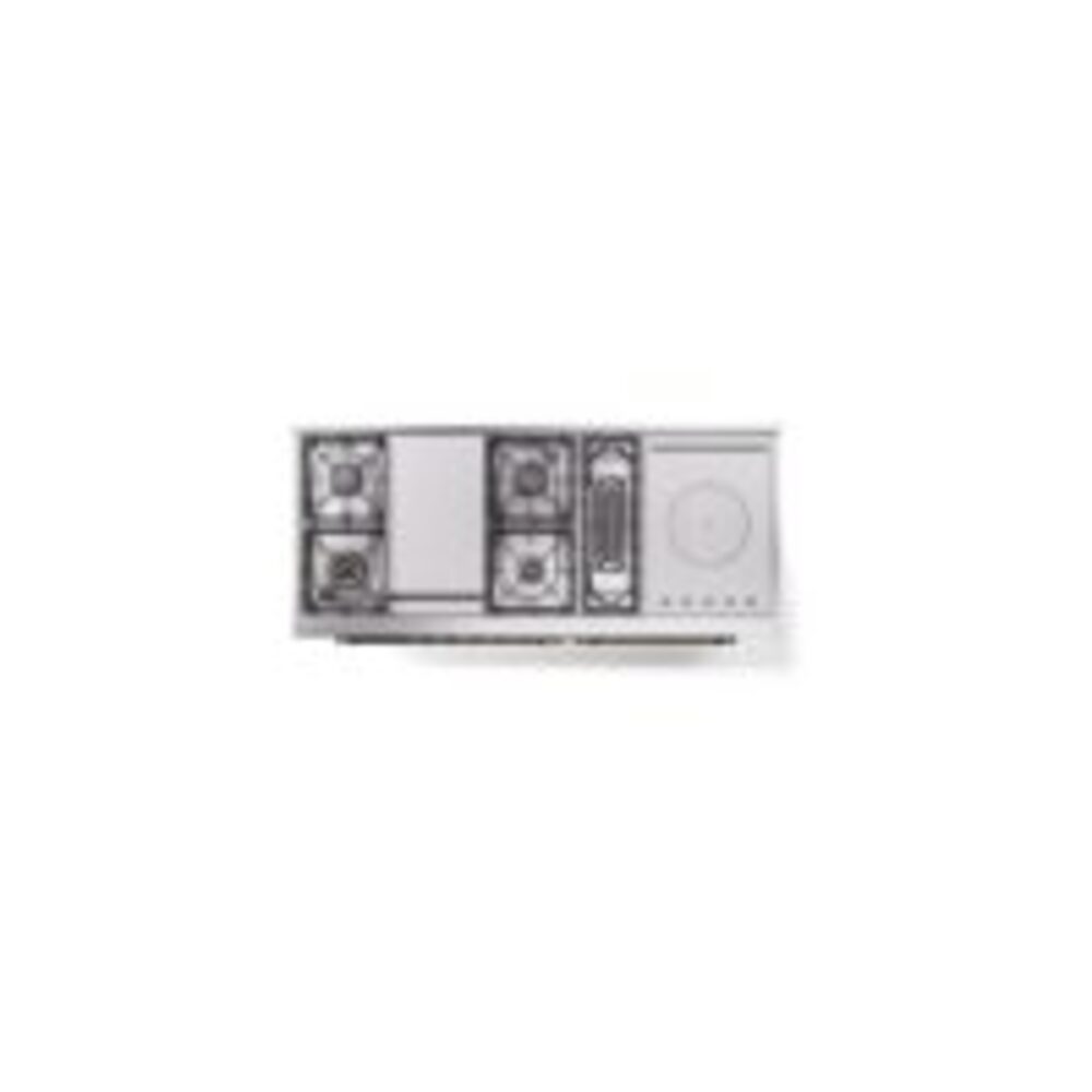 ILVE UP60FSNMPSSB Nostalgie II 60" Dual Fuel Range, top view