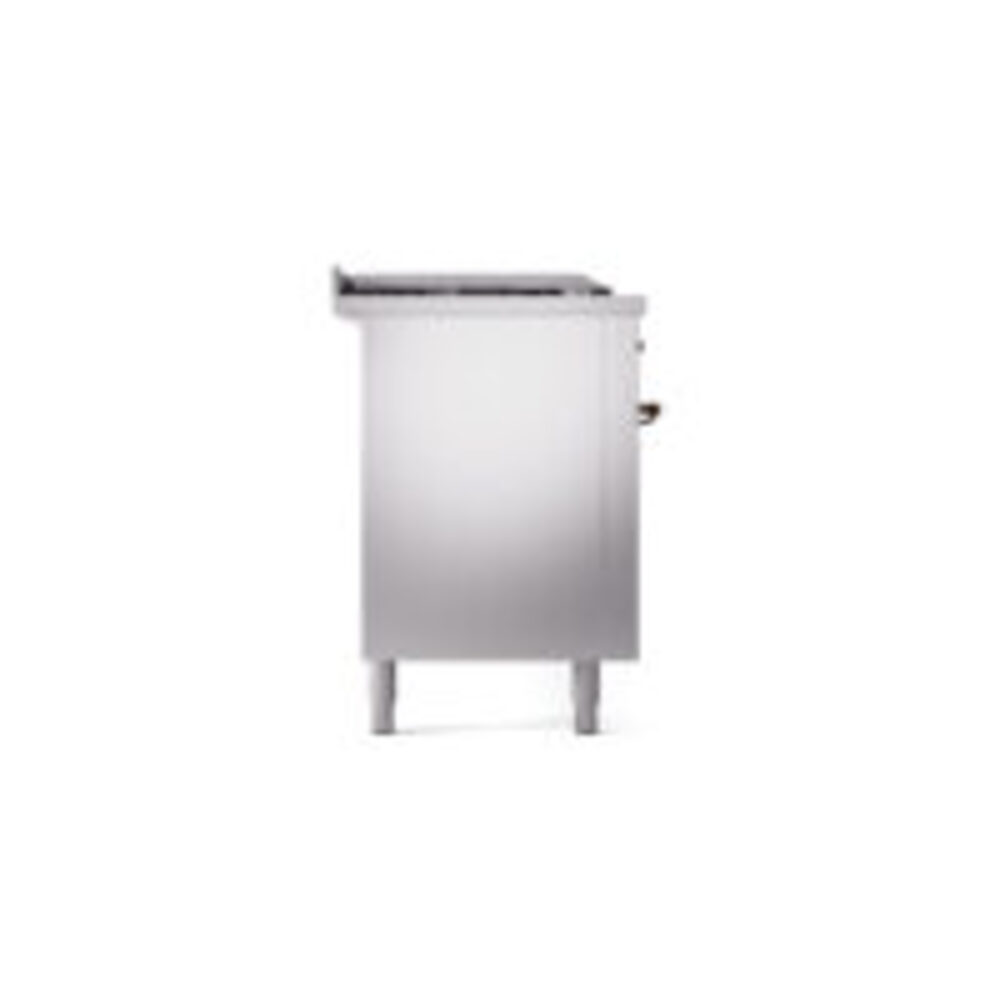 ILVE UP60FSNMPSSB Nostalgie II 60" Dual Fuel Range, left side view