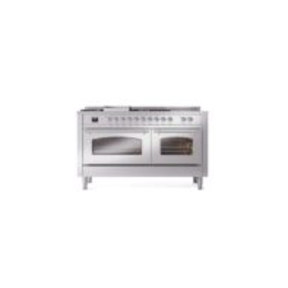 ILVE UP60FSNMPSSCLP Nostalgie II 60" Dual Fuel Range, front view