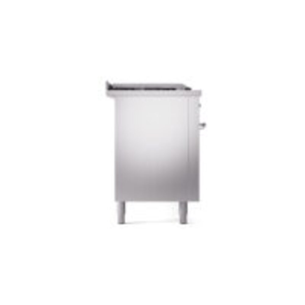 ILVE UP60FSNMPSSCLP Nostalgie II 60" Dual Fuel Range, left side view