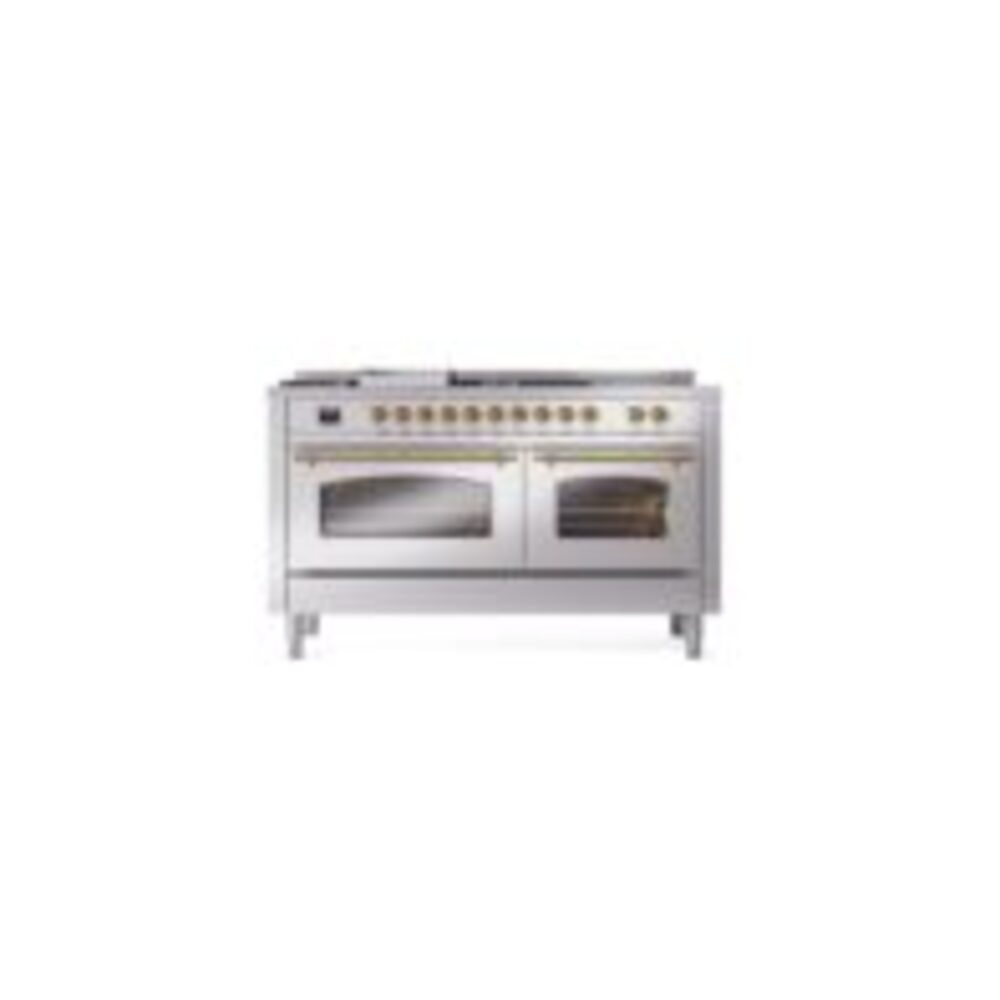 ILVE UP60FSNMPSSGLP Nostalgie II 60" Dual Fuel Range, front view