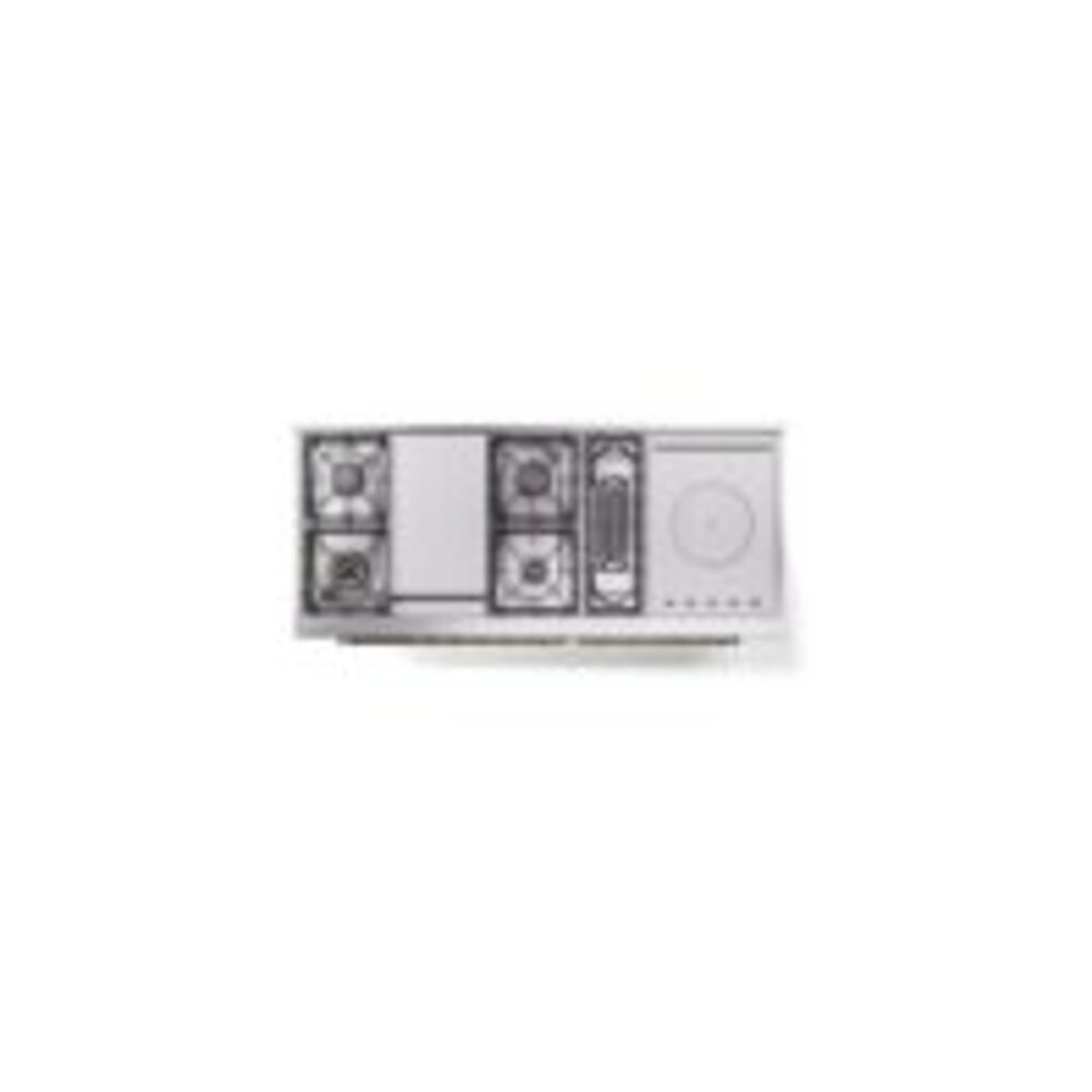 ILVE UP60FSNMPSSG Nostalgie II 60" Dual Fuel Range, top view