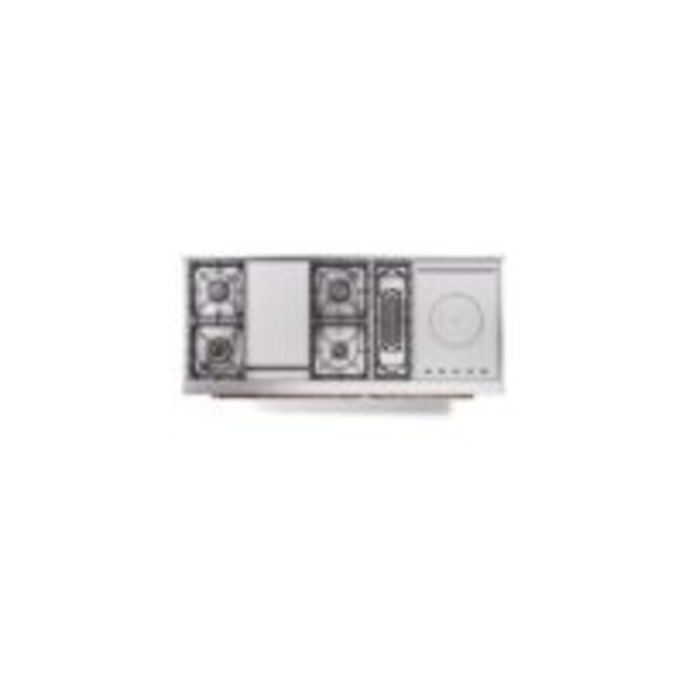 ILVE UP60FSNMPSSP Nostalgie II 60" Dual Fuel Range, top view