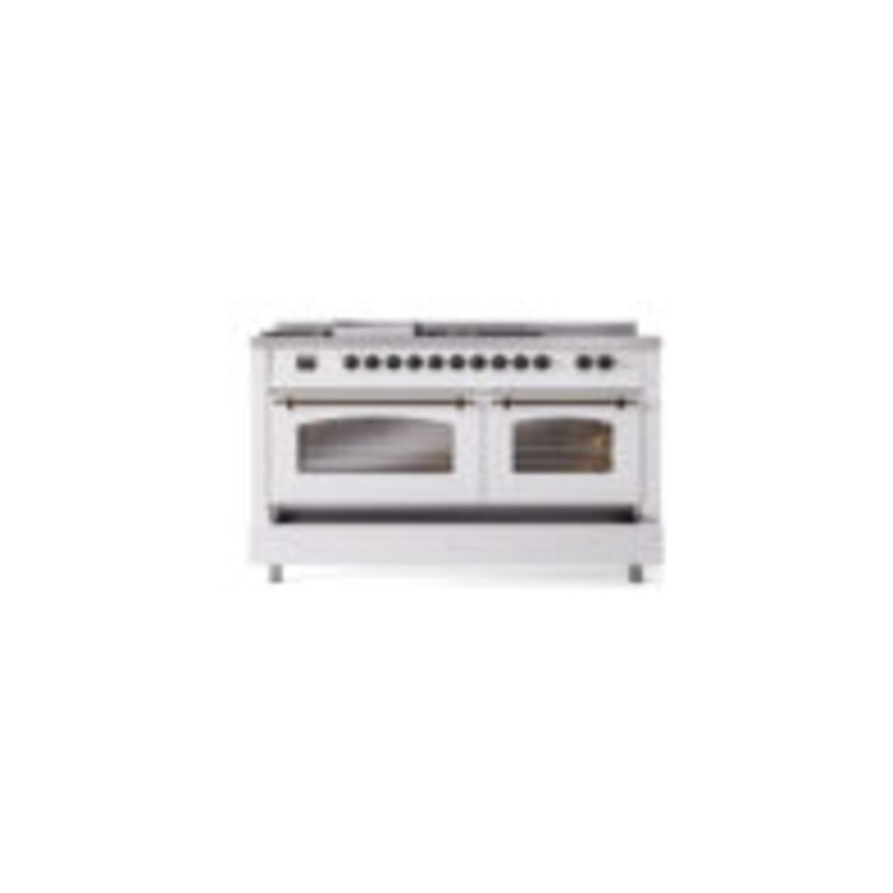 ILVE UP60F Nostalgie II 60 inch Dual Fuel Range with 5.8 cu. ft. Total Double Oven Capacity