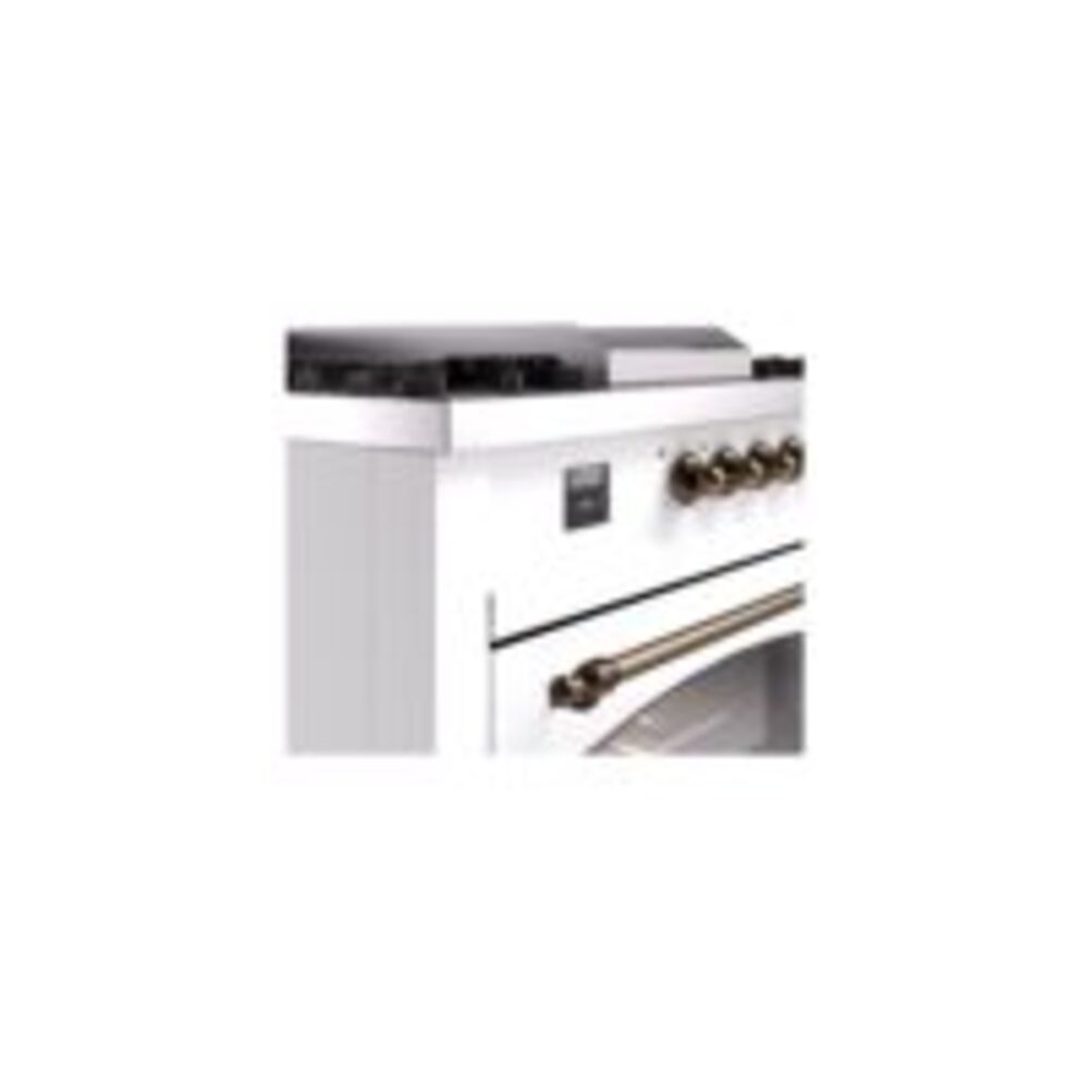 ILVE UP60FSNMPWHB Nostalgie II 60" Dual Fuel Range, details