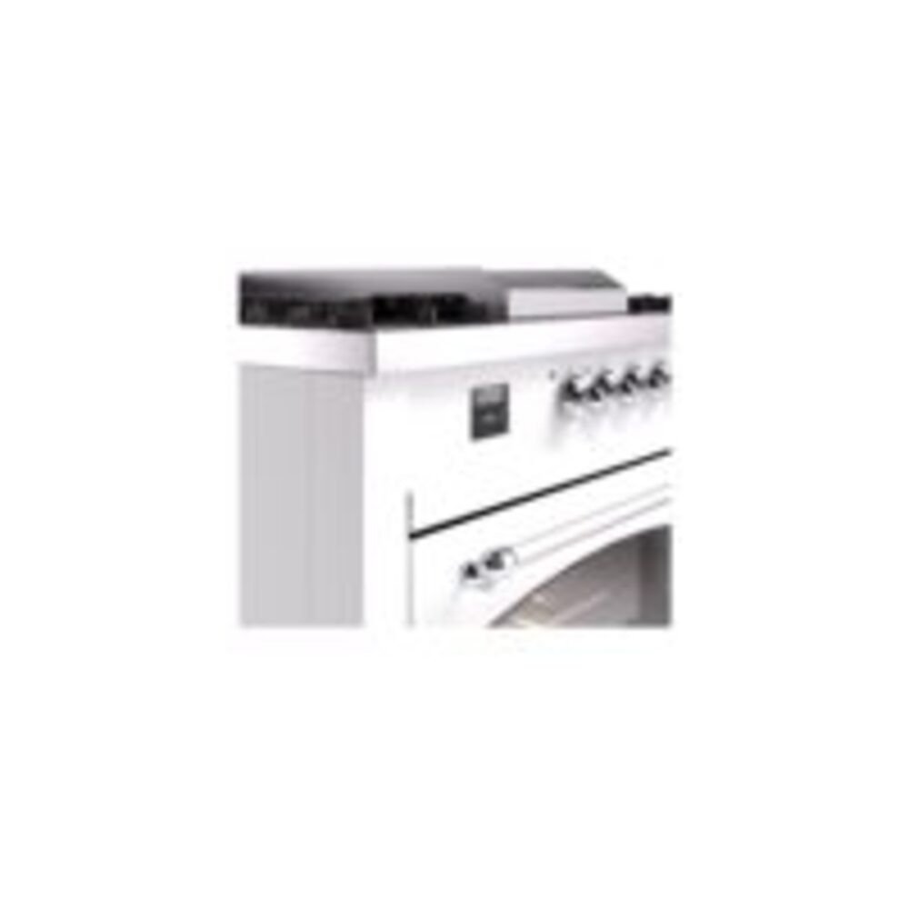 ILVE UP60FSNMPWHC Nostalgie II 60" Dual Fuel Range, details
