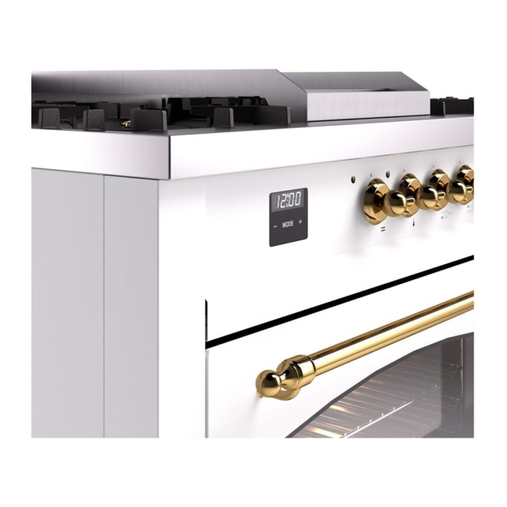 ILVE UP60FSNMPWHG Nostalgie II 60" Dual Fuel Range, details