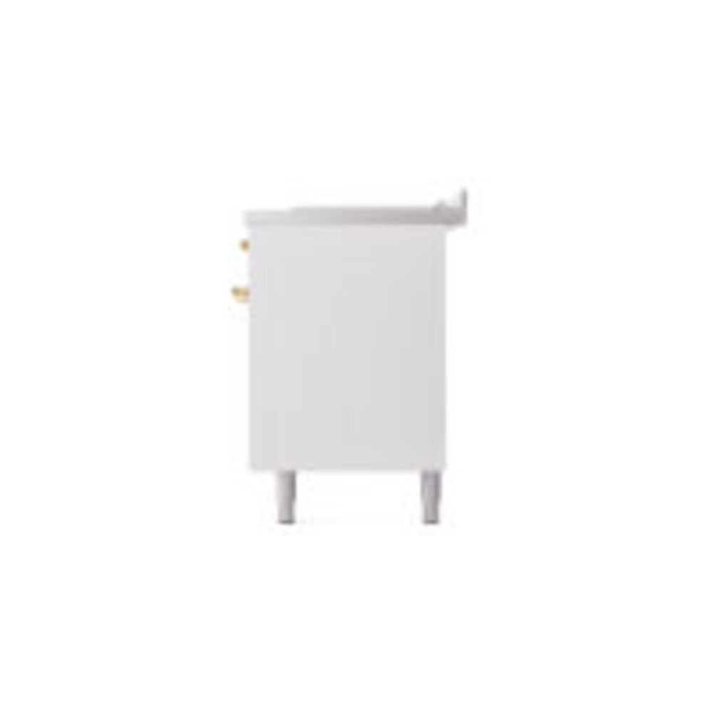 ILVE UP60FSNMPWHG Nostalgie II 60" Dual Fuel Range, right side view