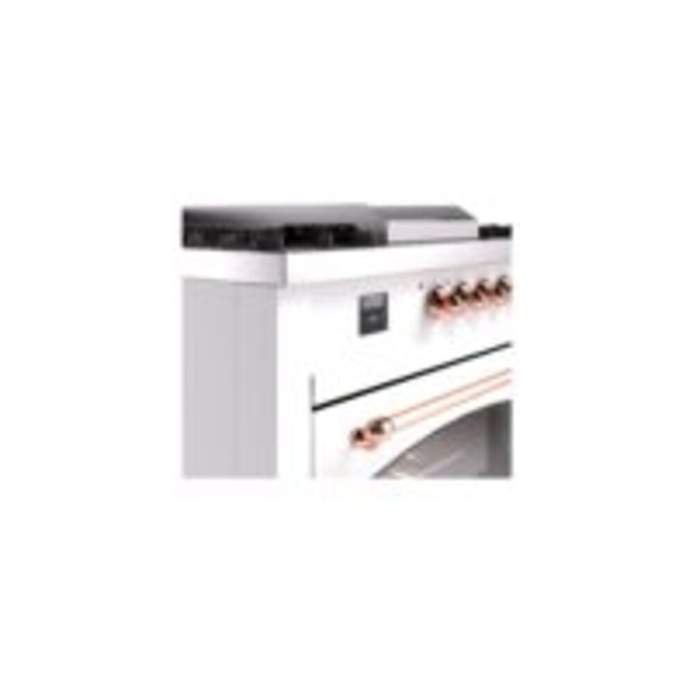 ILVE UP60FSNMPWHPLP Nostalgie II 60" Dual Fuel Range, details