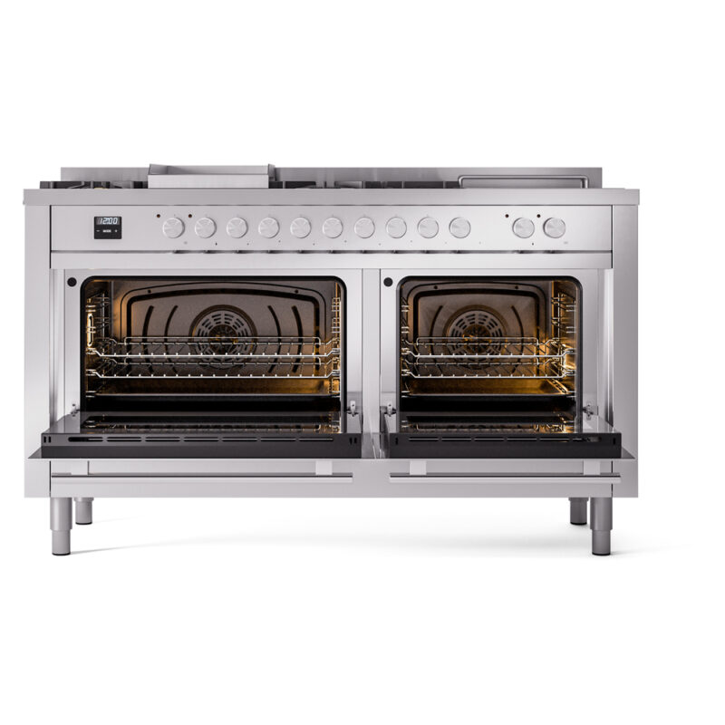 ILVE_UP60FSQMPSS_Professional_Plus_II_oven_door_opened