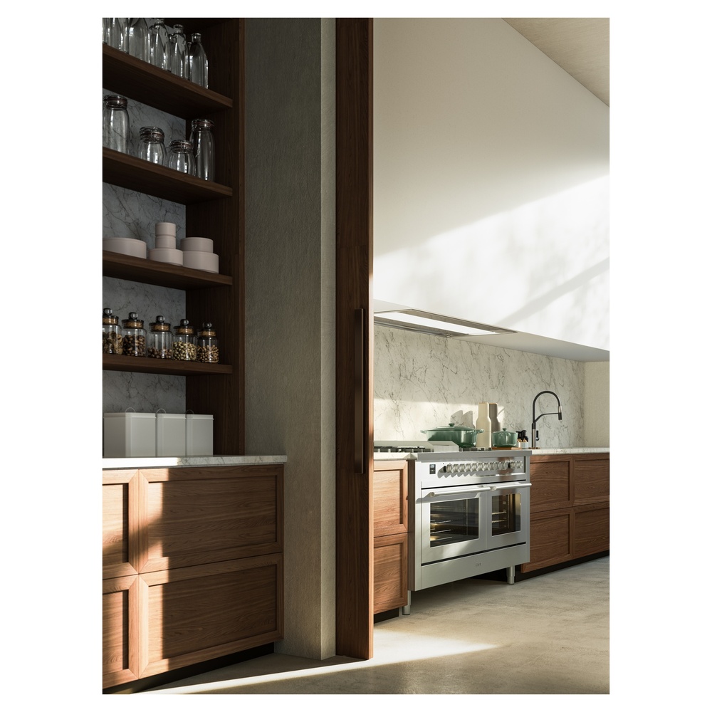 ILVE Professional Plus II 60" UP60FSQMPSS Dual Fuel Range, lifestyle